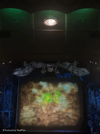 Apollo Victoria Theatre Stalls ZG37 view from seat photo