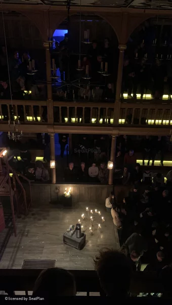 Sam Wanamaker Playhouse Playhouse Upper Gallery DD3 view from seat photo