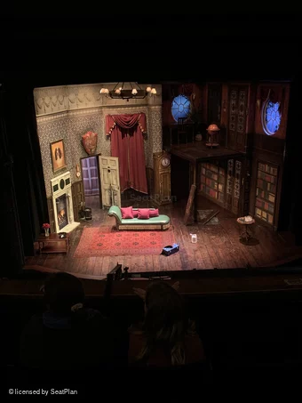 Duchess Theatre Dress Circle C15 view from seat photo