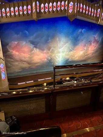 Prince of Wales Theatre Circle B32 view from seat photo