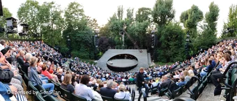 Regent's Park Open Air Theatre Upper Centre S40 view from seat photo