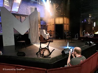 The Other Palace Stalls C21 view from seat photo