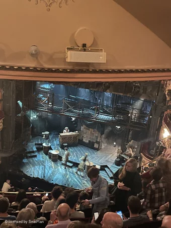 Gielgud Theatre Grand Circle H4 view from seat photo
