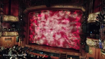 Lyceum Theatre Royal Circle A12 view from seat photo