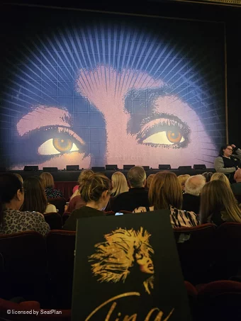 Palace Theatre Stalls C25 view from seat photo