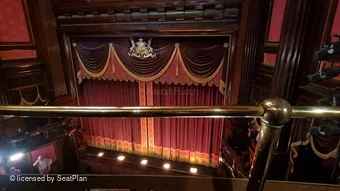 St Martin's Theatre Upper Circle A18 view from seat photo