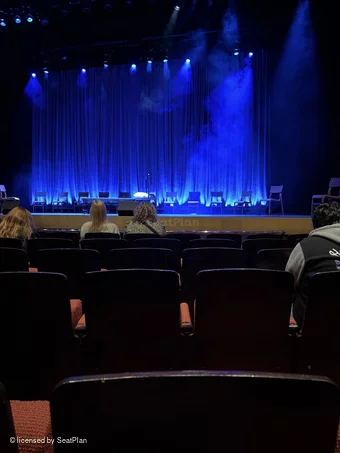 Prince of Wales Theatre Stalls F17 view from seat photo