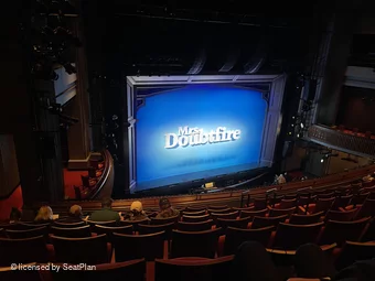 Stephen Sondheim Theatre Mezzanine JJ15 view from seat photo