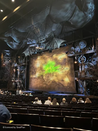 Gershwin Theatre Orchestra M26 view from seat photo