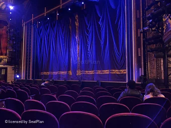 Lena Horne Theatre Orchestra G14 view from seat photo
