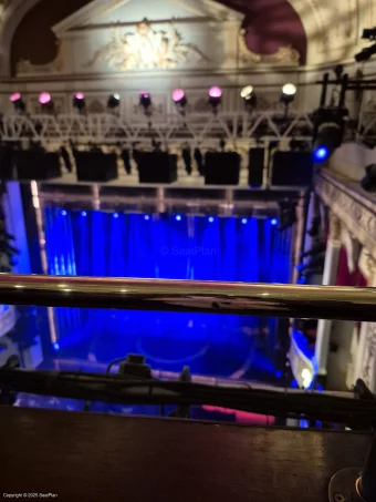 Vaudeville Theatre Upper Circle A14 view from seat photo