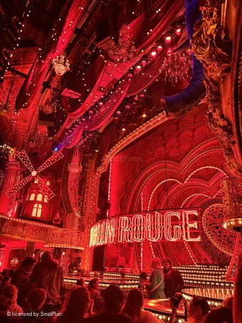 Al Hirschfeld Theatre Orchestra J20 view from seat photo