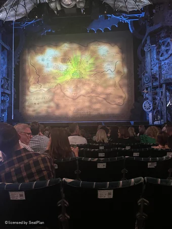 Apollo Victoria Theatre Stalls K22 view from seat photo
