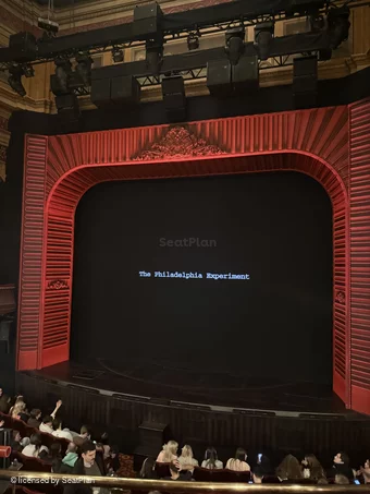 Phoenix Theatre Dress Circle B9 view from seat photo
