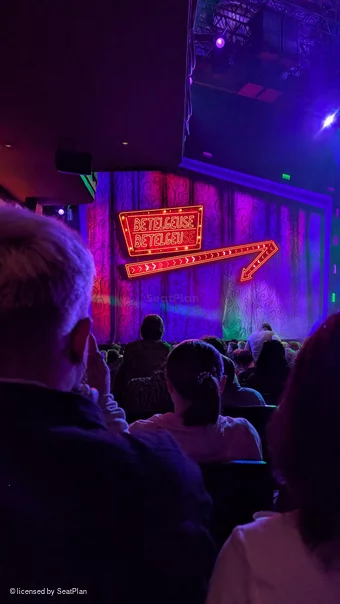 Prince Edward Theatre Stalls N34 view from seat photo