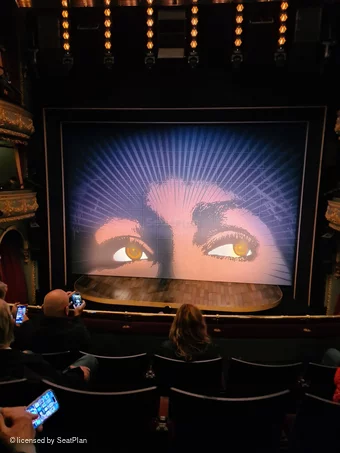 Aldwych Theatre Dress Circle D11 view from seat photo