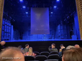 Theatre Royal Haymarket Stalls G12 view from seat photo