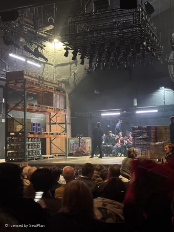 Trafalgar Theatre Stalls M3 view from seat photo