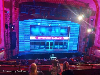 New Theatre Oxford Circle C31 view from seat photo