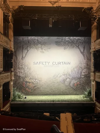 Duke of York's Theatre Royal Circle A9 view from seat photo