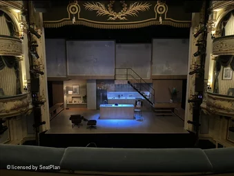 Wyndham's Theatre Royal Circle B16 view from seat photo