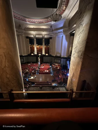 London County Hall North Gallery C42 view from seat photo