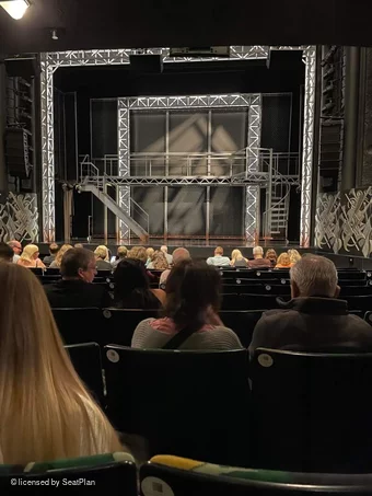 Trafalgar Theatre Stalls M10 view from seat photo