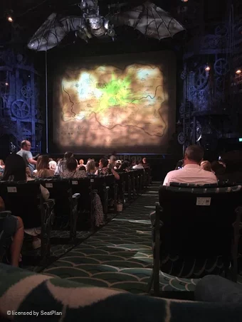 Apollo Victoria Theatre Stalls R15 view from seat photo