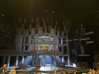 Gillian Lynne Theatre Stalls K43 view from seat photo