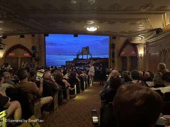 Golden Theatre Orchestra S2 view from seat photo