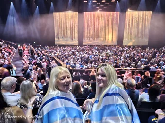 ABBA Arena Block H F8 view from seat photo