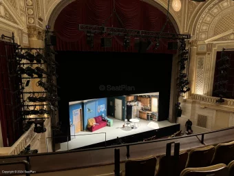 Samuel J. Friedman Theatre Mezzanine B1 view from seat photo