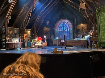 Barbican Theatre Stalls C10 view from seat photo
