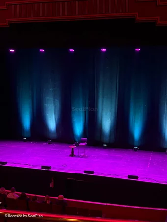 New Theatre Oxford Circle B19 view from seat photo