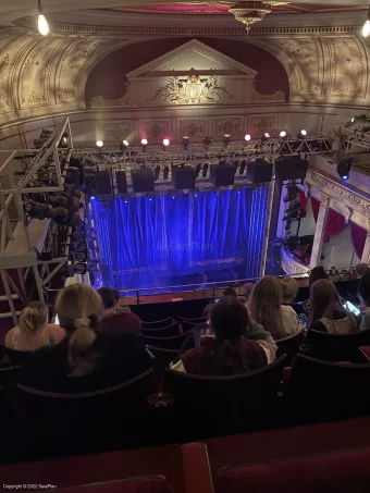 Vaudeville Theatre Upper Circle G3 view from seat photo