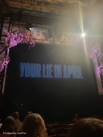 Harold Pinter Theatre Stalls H15 view from seat photo