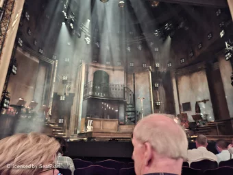 Lyric Theatre Stalls F16 view from seat photo