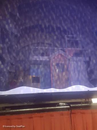 Peacock Theatre Stalls B16 view from seat photo