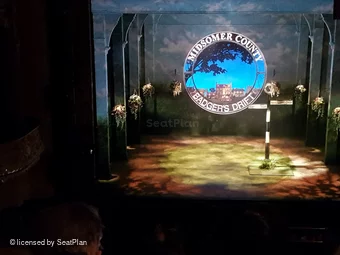 Richmond Theatre Dress Circle H14 view from seat photo