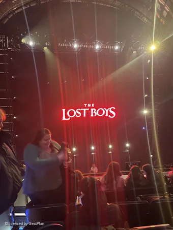 Palace Theatre Mezzanine D101 view from seat photo