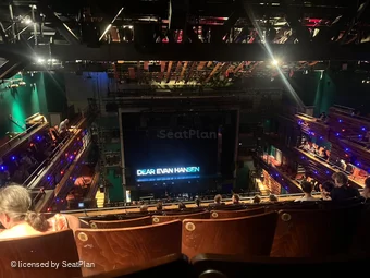 Aylesbury Waterside Theatre Circle 2 J21 view from seat photo