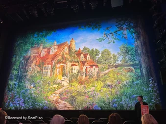 Hayes Theater Orchestra H102 view from seat photo