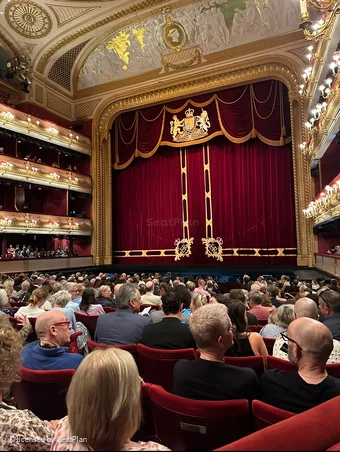 Royal Opera House Stalls Circle A73 view from seat photo