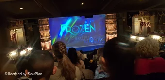 Theatre Royal Drury Lane Royal Circle L33 view from seat photo