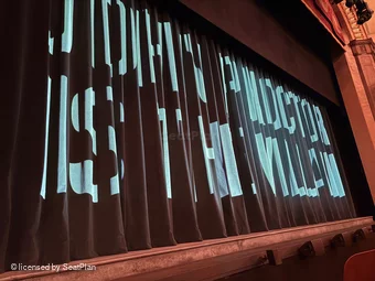 Booth Theatre Orchestra A5 view from seat photo