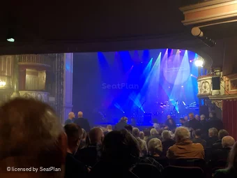 New Wimbledon Theatre Stalls O1 view from seat photo