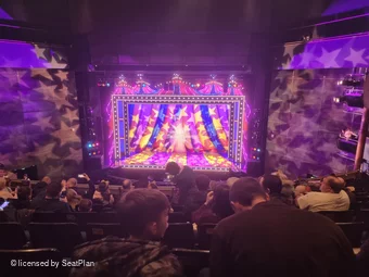 Milton Keynes Theatre Circle K10 view from seat photo