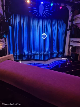 Criterion Theatre Dress Circle A24 view from seat photo