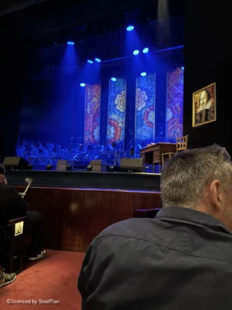 Theatre Royal Drury Lane Stalls D17 view from seat photo