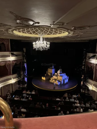 Criterion Theatre Upper Circle A15 view from seat photo